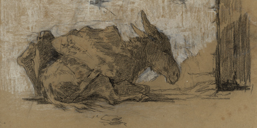 image for: Marià Fortuny - Ruc ajagut - Cap a 1867-1872