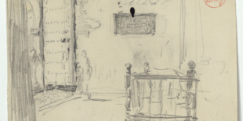image for: Marià Fortuny - Interior d&#039;una casa d&#039;estil musulmà - Cap a 1860-1862