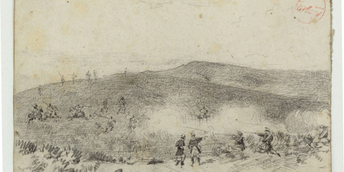 image for: Marià Fortuny - Acción del 11 marzo - Cap a 1860