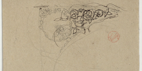 image for: Marià Fortuny - Carcanyol amb motius vegetals - Cap a 1860-1862
