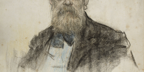 image for: Ramon Casas - Retrat de Salvador Sanpere i Miquel - Cap a 1905-1908
