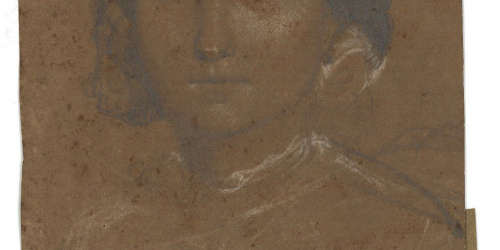 image for: Marià Fortuny - Bust femení - Cap a 1856-1858