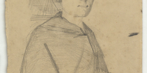 image for: Marià Fortuny - Retrat femení - Cap a 1856-1858