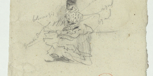 image for: Marià Fortuny - Dona asseguda - Cap a 1874