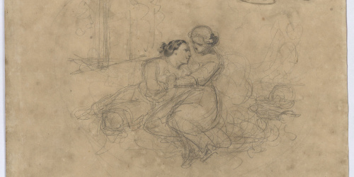 image for: Marià Fortuny - Parella - Cap a 1857