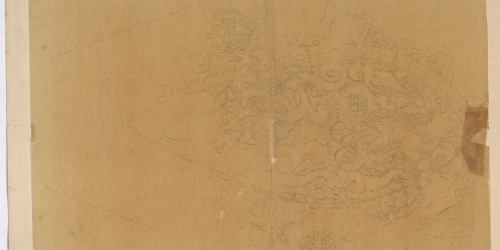 image for: Marià Fortuny - Calc d&#039;ornamentació d&#039;estil musulmà - Cap a 1867-1872
