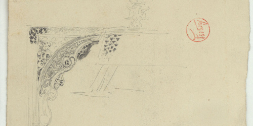image for: Marià Fortuny - Llinda d&#039;estil musulmà - Cap a 1870-1872