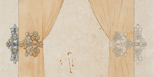 image for: Gaspar Homar - Cortinatge amb galeria - Cap a 1900-1906