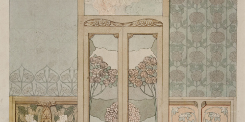 image for: Gaspar Homar - Projecte per al saló de la casa Navàs de Reus - Cap a 1905