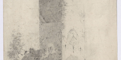 image for: Marià Fortuny - Església de Palau Sator - 1857