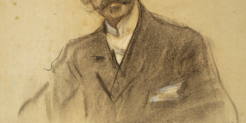 image for: Ramon Casas - Retrat de Jacinto Octavio Picón - Cap a 1904-1905