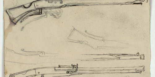 image for: Marià Fortuny - Pistoles - Cap a 1867-1872