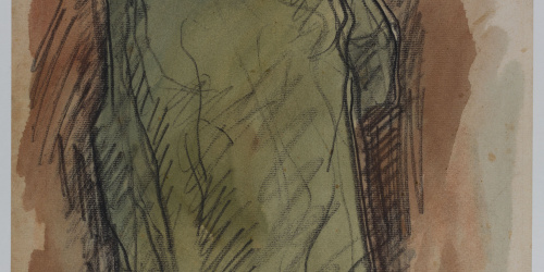 image for: Isidre Nonell - Gitana dempeus - 1906