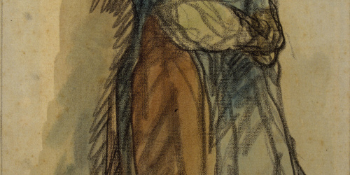 image for: Isidre Nonell - A l'aguart - 1906