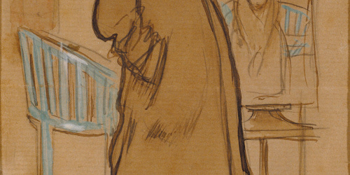 image for: Ramon Casas - Autoretrat - 1900