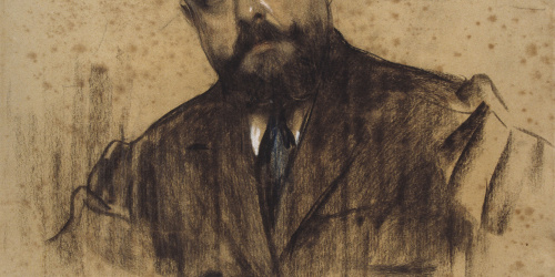 image for: Ramon Casas - Retrat de Miquel dels Sants Oliver - 1909