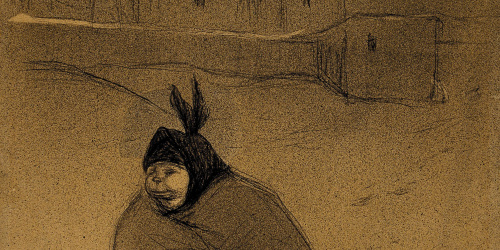 image for: Isidre Nonell - Paisatge nevat - 1896-1897