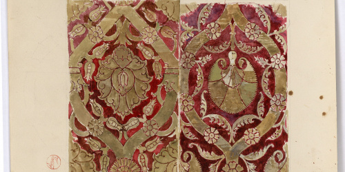 image for: Marià Fortuny - Estampats orientals - Cap a 1870-1872