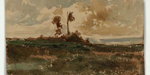 image for: Marià Fortuny - Paisatge marroquí - Cap a 1862