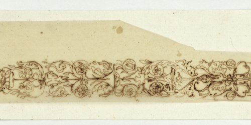 image for: Marià Fortuny - Calc de fulla d&#039;espasa d&#039;estil renaixentista - Cap a 1867-1872