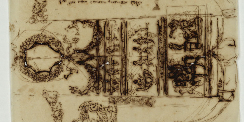 image for: Marià Fortuny - Calc de fulla d&#039;espasa d&#039;estil renaixentista - Cap a 1867-1872
