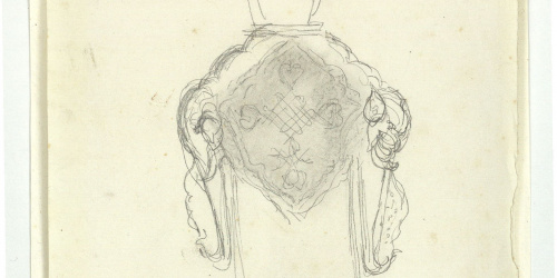 image for: Marià Fortuny - Guarnició d&#039;espasa d&#039;estil musulmà - Cap a 1870-1872