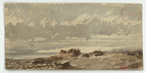 image for: Marià Fortuny - Paisatge marroquí - Cap a 1860-1862