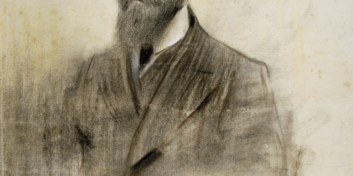 image for: Ramon Casas - Retrat de Francesc Cambó - Cap a 1906