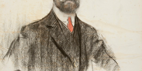 image for: Ramon Casas - Retrat de Joaquim Casas i Carbó - Cap a 1906