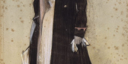 image for: Ramon Casas - Retrat de María Luisa Caze Mir, esposa de Joaquim Cabot - 1900