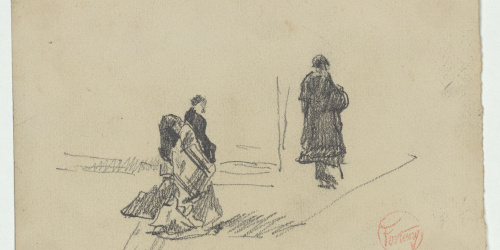 image for: Marià Fortuny - Figures - Cap a 1871