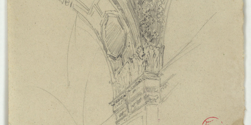 image for: Marià Fortuny - Part d'una arcada dels apartaments Borja als Palaus Vaticans - Cap a 1863-1866