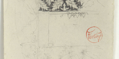 image for: Marià Fortuny - Sanefa d&#039;estil musulmà - Cap a 1870-1872