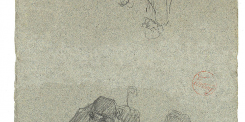image for: Marià Fortuny - Esbós de figures - Cap a 1867-1872
