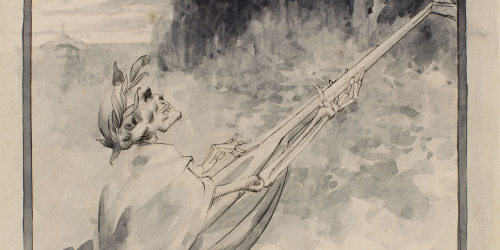 image for: Alexandre de Riquer - Cant de la mort - Cap a 1890-1900