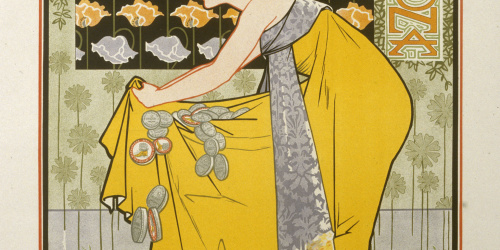 image for: Alexandre de Riquer - Fábrica de lustres cremas y betunes de S. Ricart - 1898