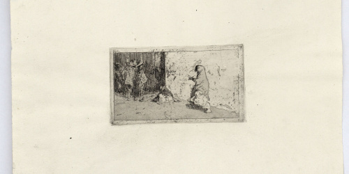 image for: Marià Fortuny - Une rue de Séville (Un carrer de Sevilla) - Cap a 1868-1873