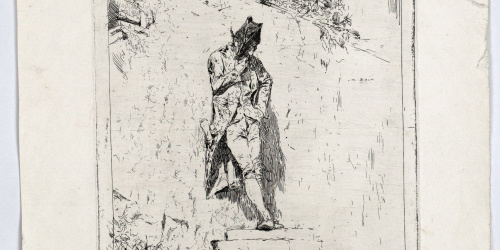 image for: Marià Fortuny - Meditació - Cap a 1869