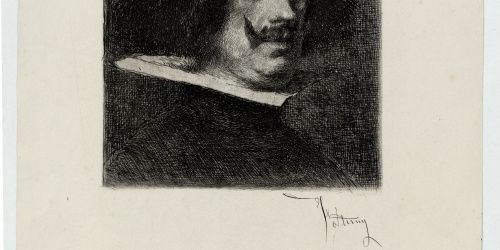 image for: Marià Fortuny - Diego de Silva Velázquez (Retrat de Velázquez) - 1873