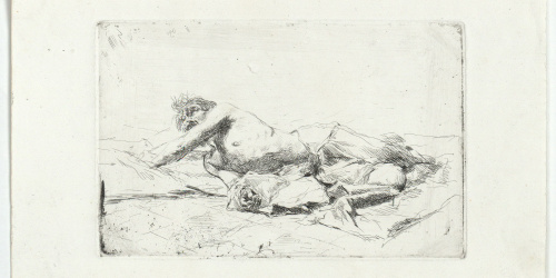 image for: Marià Fortuny - L'empestat - 1878