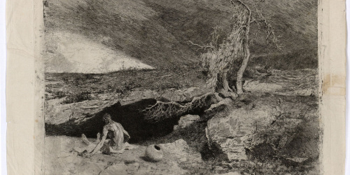 image for: Marià Fortuny - Anacoreta - Cap a 1869