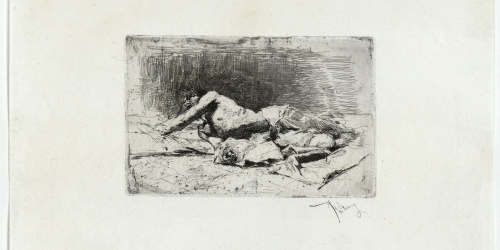 image for: Marià Fortuny - L&#039;empestat - 1878