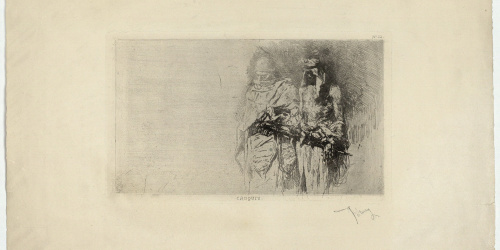 image for: Marià Fortuny - Croquis (marroquins) - Cap a 1860-1862