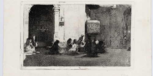 image for: Marià Fortuny - Interior de l&#039;església de Sant Josep - Cap a 1868