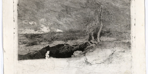 image for: Marià Fortuny - Anacoreta - Cap a 1869