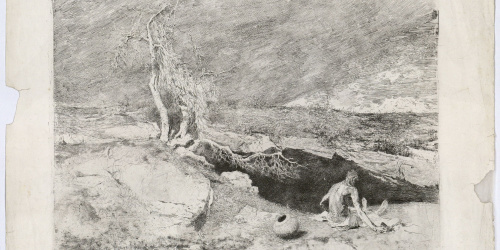 image for: Marià Fortuny - Anacoreta - Cap a 1869