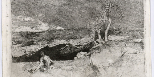 image for: Marià Fortuny - Anacoreta - Cap a 1869