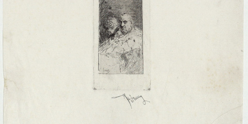 image for: Marià Fortuny - Dos cardenals - Cap a 1863-1866