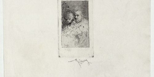 image for: Marià Fortuny - Dos cardenals - Cap a 1863-1866