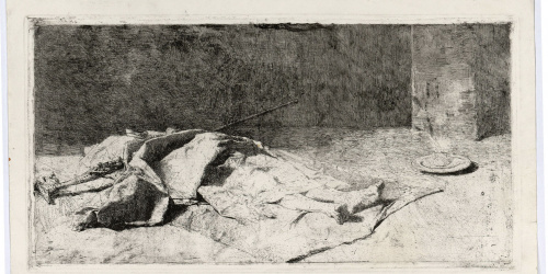 image for: Marià Fortuny - Cabilenc mort - 1867